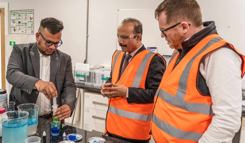 the Chairman of the Indian Chamber of Food & Agriculture, Dr. Khan´s, recent visit to our Rovensa Next factory in Kilcar, Ireland